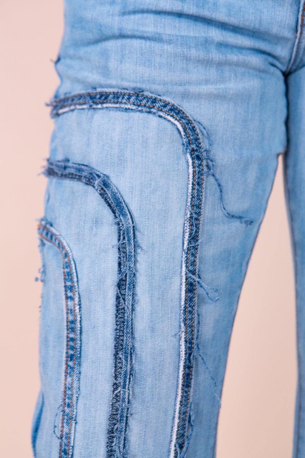 Reworked Denim Jeans