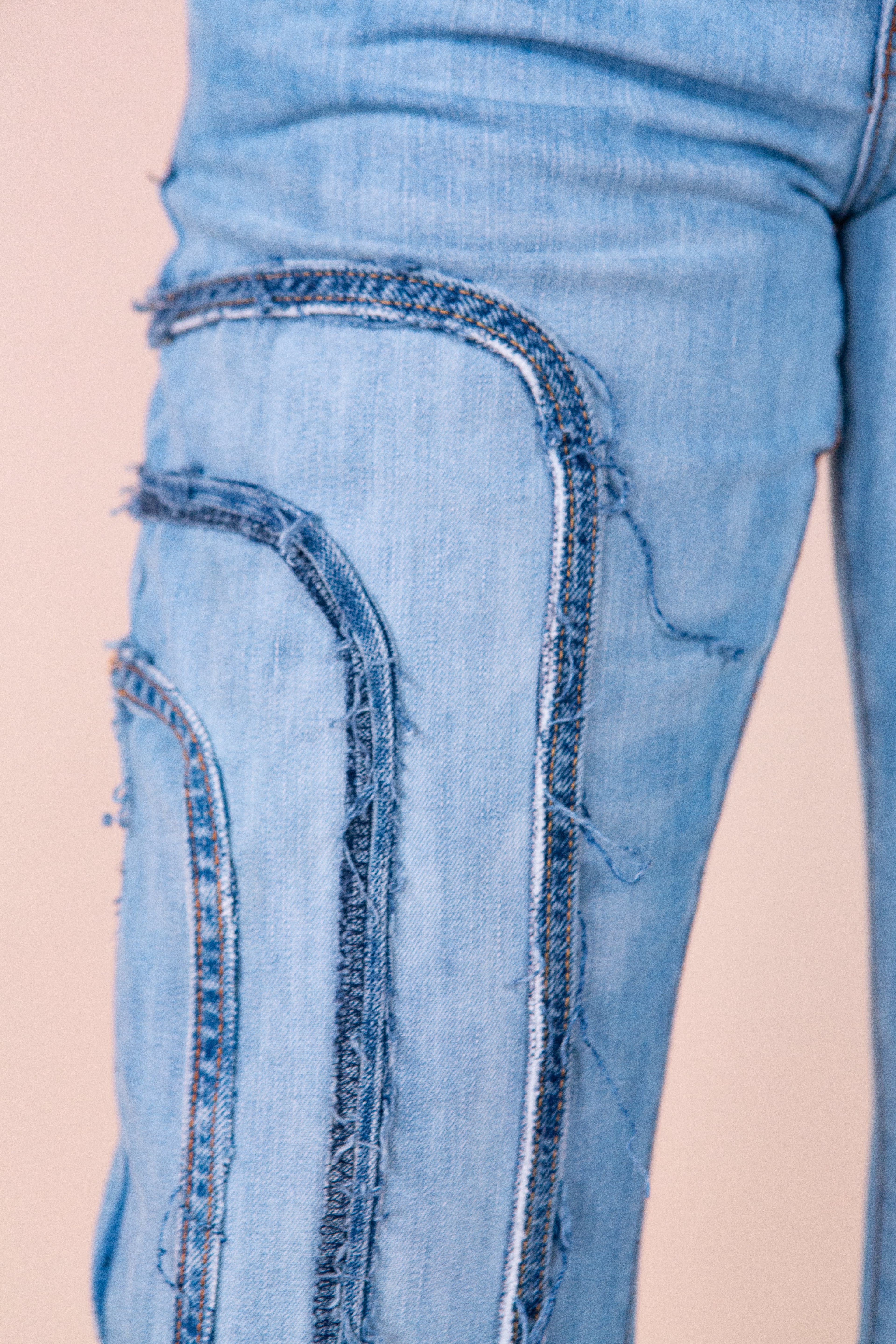 Reworked Denim Jeans