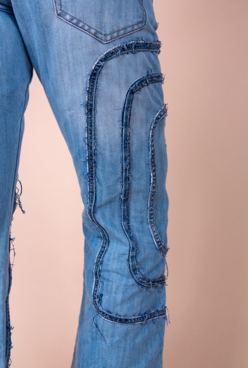 Reworked Denim Jeans