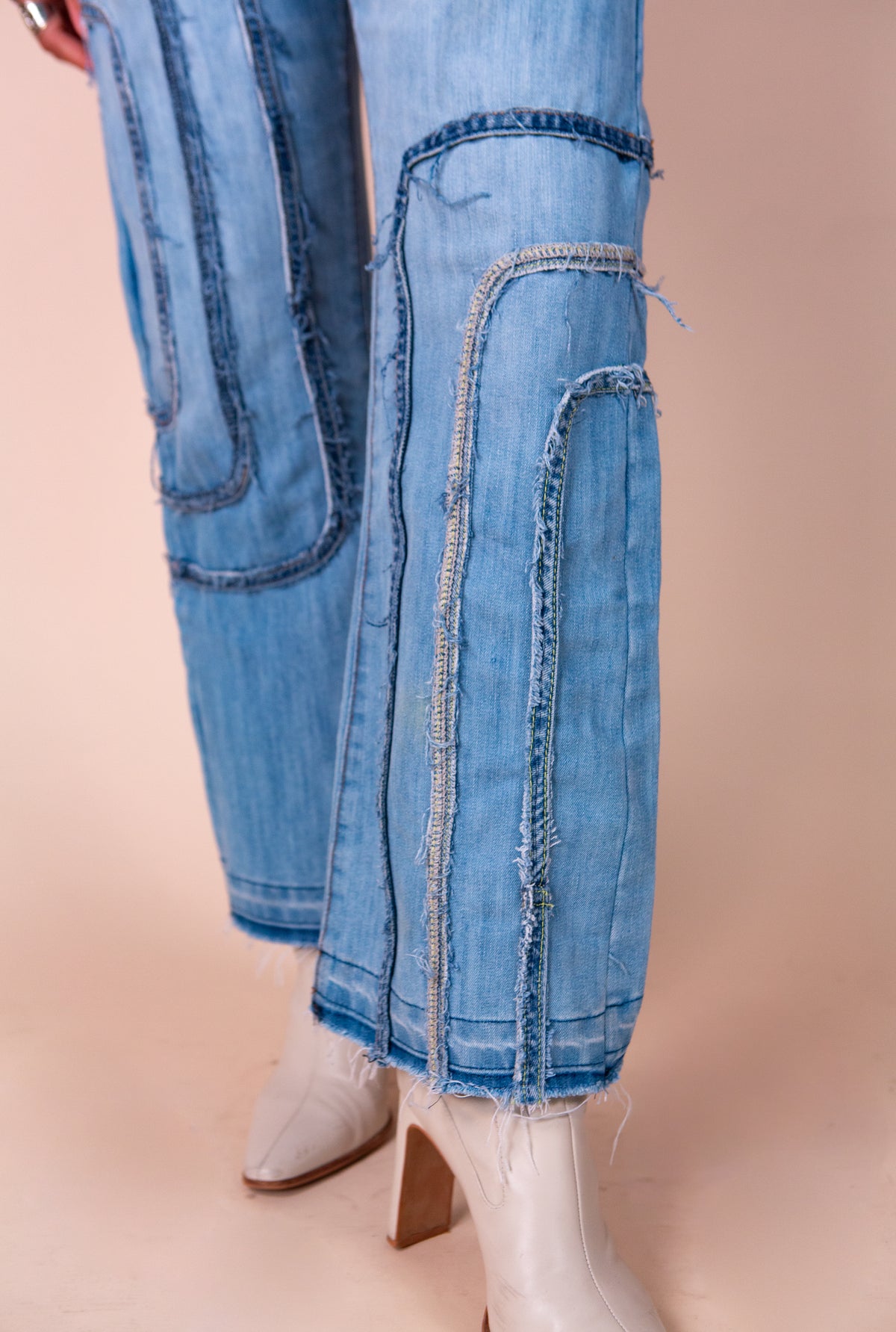 Reworked Denim Jeans