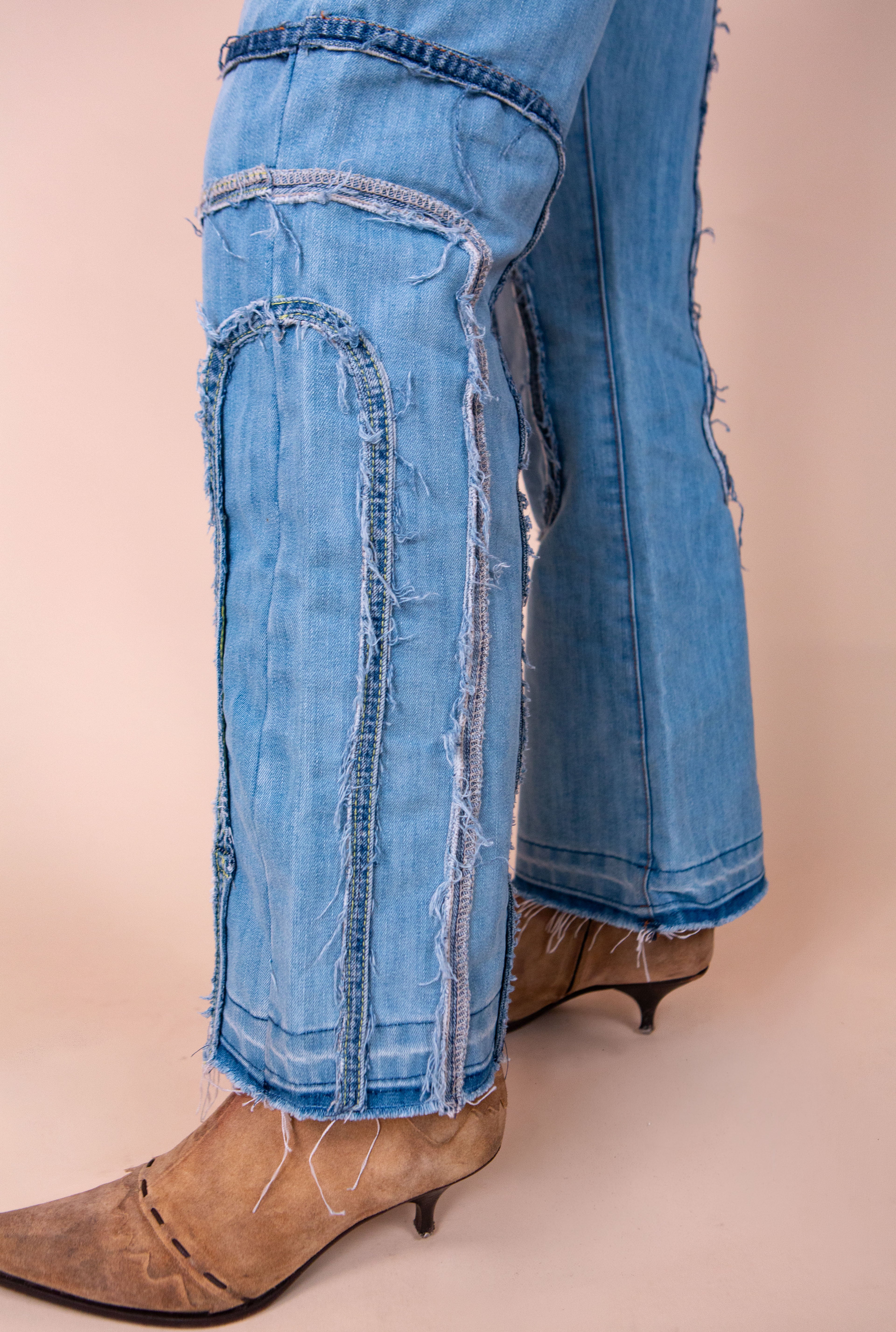 Reworked Denim Jeans