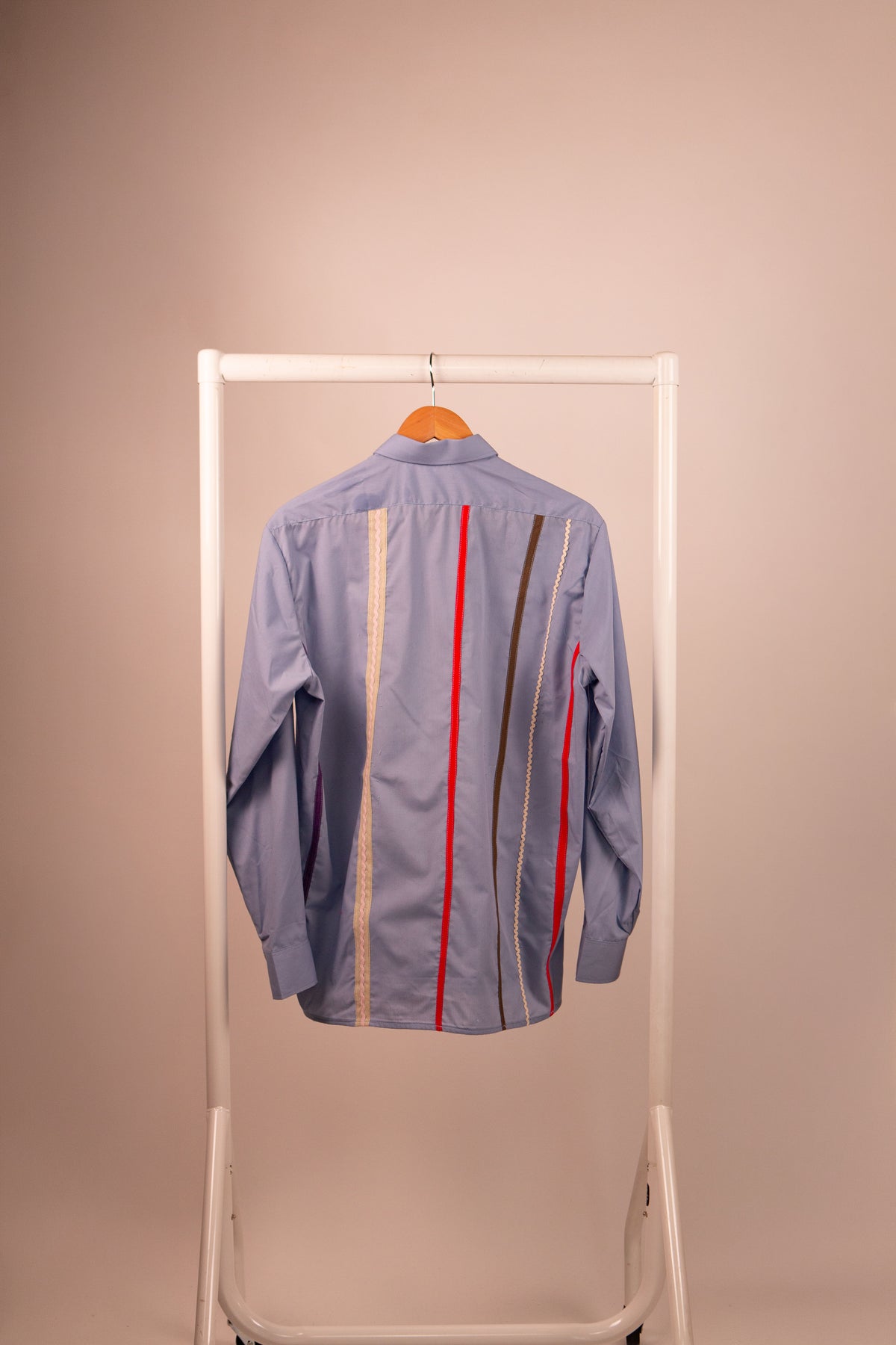 Reworked Retro Sky Blue Shirt